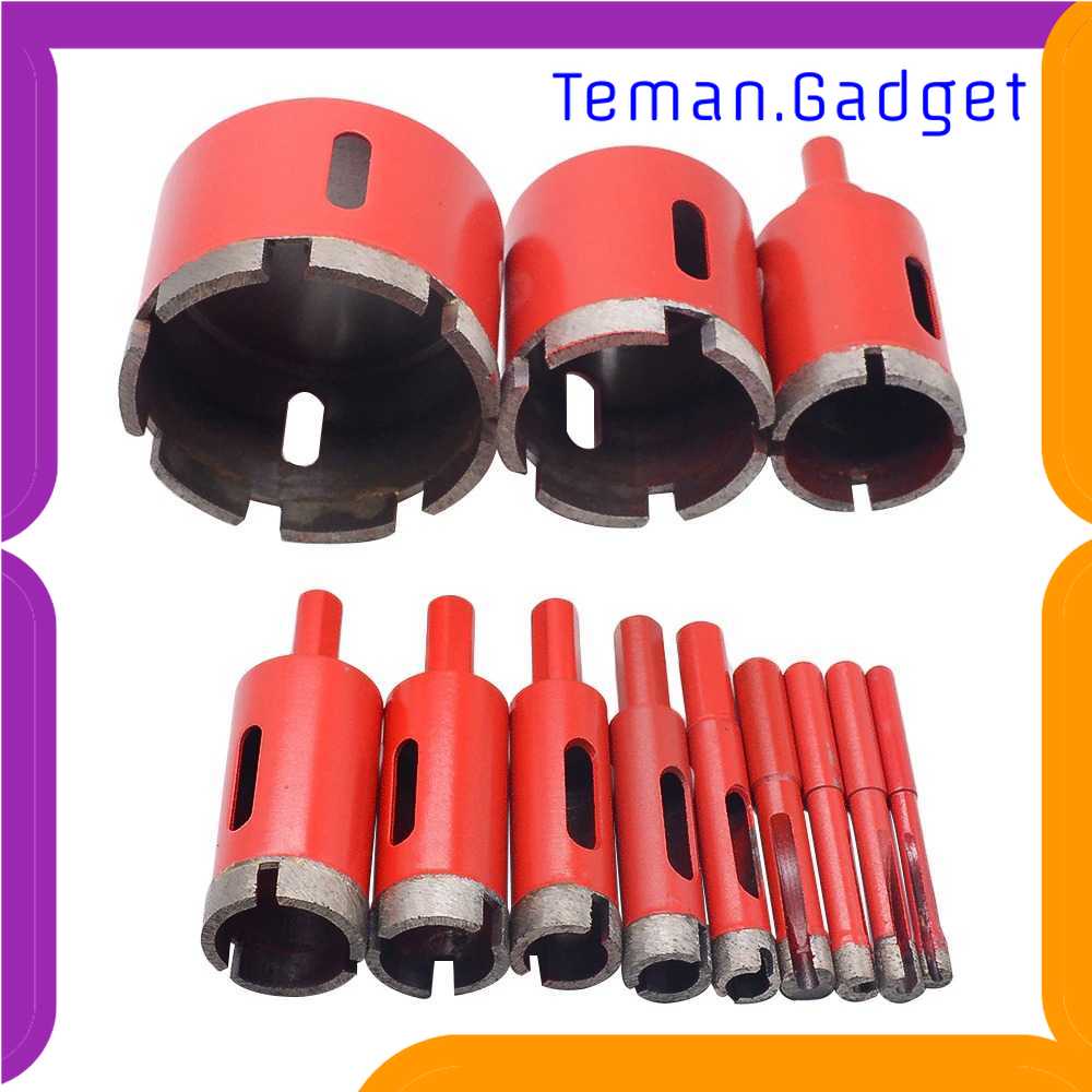 TG-DFA VENSTPOW Mata Bor Hole Punch Carbide Core Drill Bit 6mm-30mm 11PCS V12