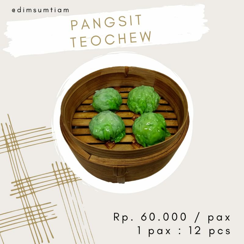 

Dimsum Pangsit Teochew