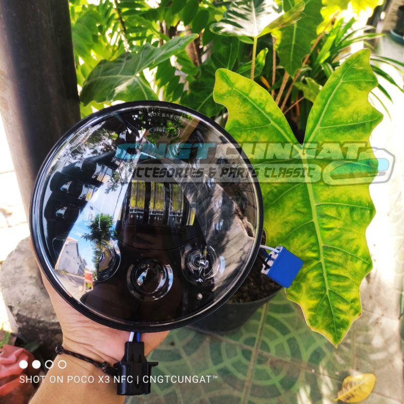 daymaker 7 inch 19 led pnp tiger mp ninja vixion scorpio