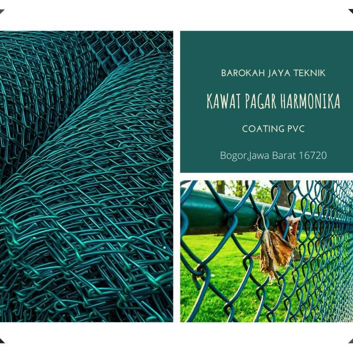 Kawat / Kawat Pagar Harmonika Pvc Per 10 M2 Kualitas Terbaik