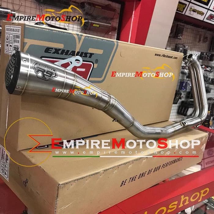 Knalpot R9 GP CBR250RR CBR 250 RR Fullsystem Stainless