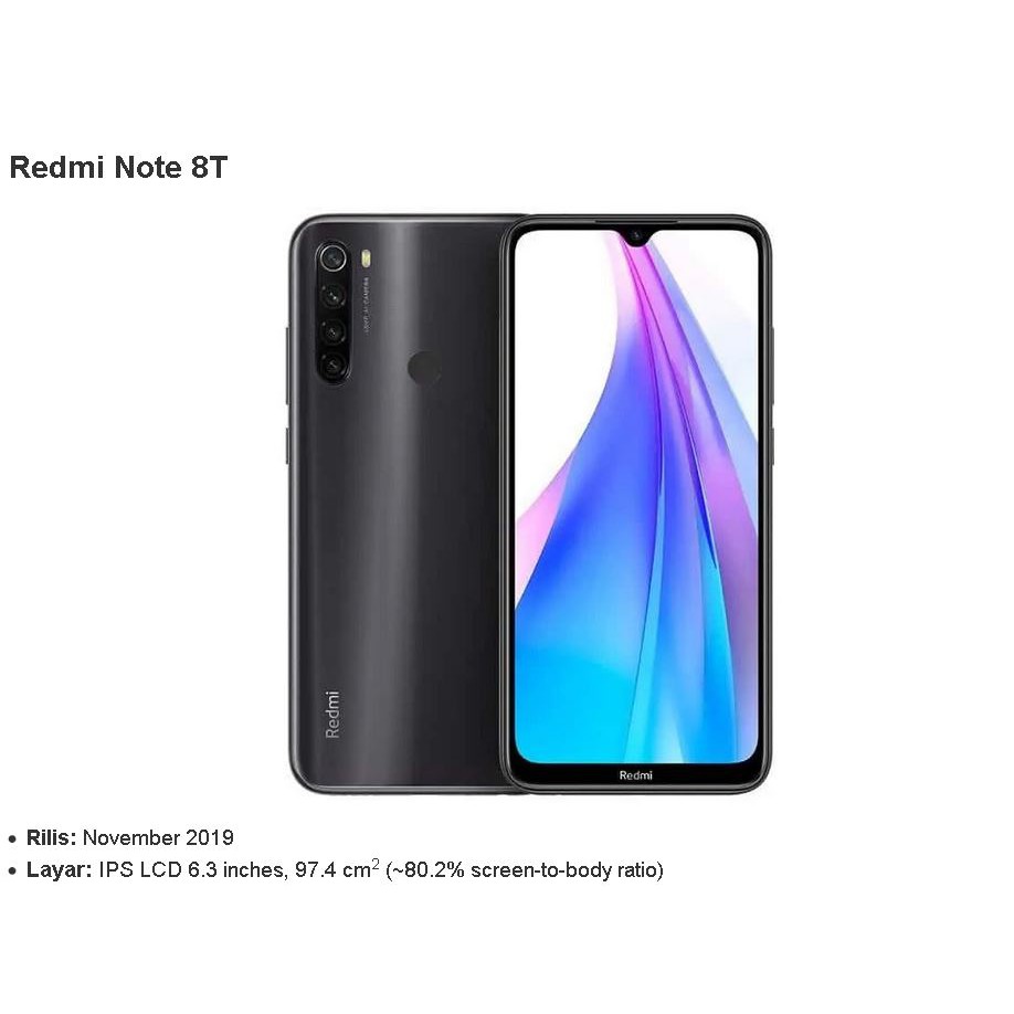 redmi note 8T ANTI GORES LAYAR  9H HARDNESS NANO GLASS dan ANTI SHOCK EXTREME