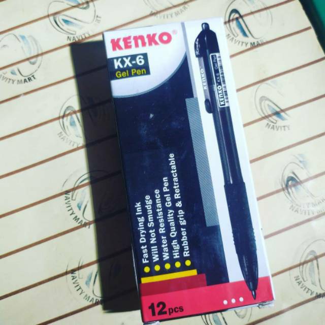 

Pulpen Gel KENKO KX-6(12 Pcs)