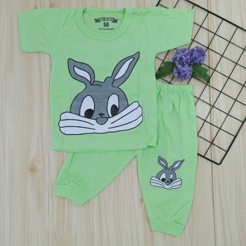 [Ss-1048] Pakaian Anak Unisex 1-3tahun, Playsuit Baju Bermain, Kaos Anak Murah Keren