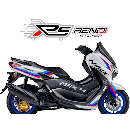 Striping variasi NMAX 150 2020 motif livery Thailand sticker