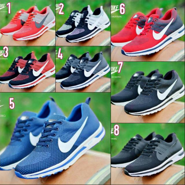 Sepatu Nike 3d Sneaker Pria Sekolah Kuliah Pesta Jalan Kerja Olahraga Lari Slip On Cowok Ori
