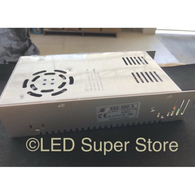 Power Supply Switching 5V 60A body besi rongga