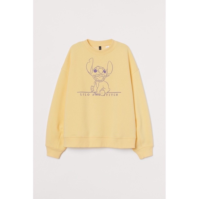 Hoodie H&M lilo stitch yellow