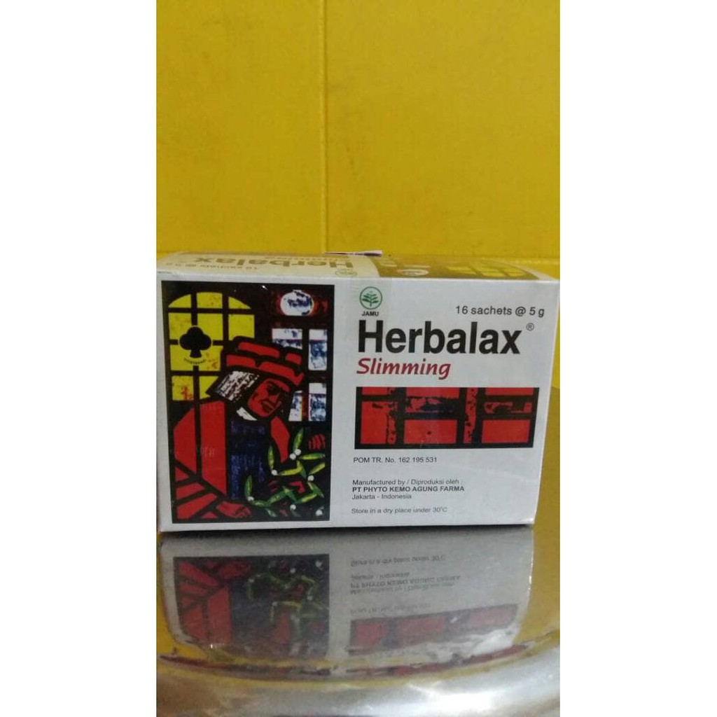 Herbalax slimming - Teh pelangsing herbal