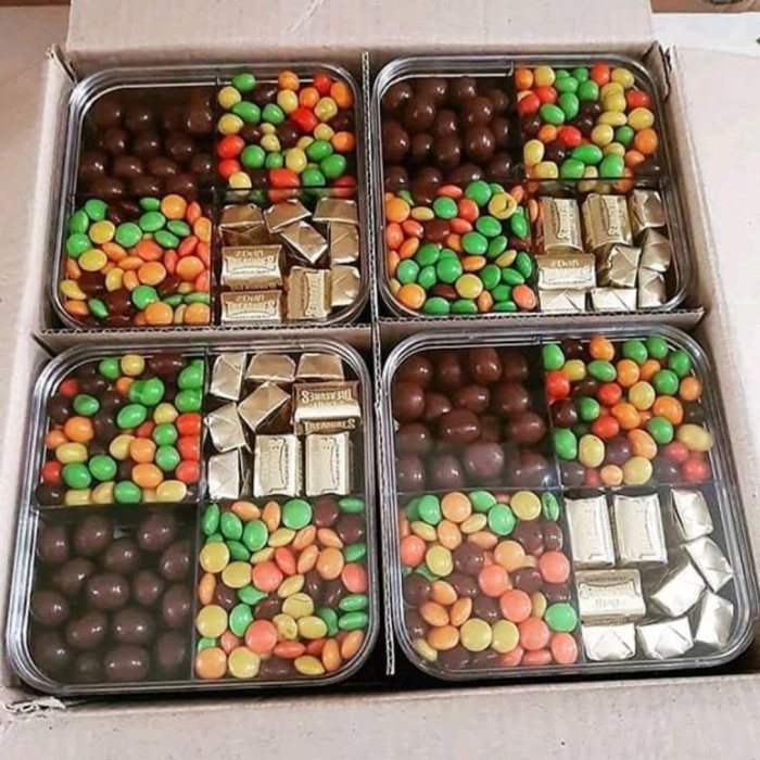 Coklat Lebaran - Parcel Coklat Delfi - Coklat Lebaran - Delfi Almond/Mede - Maltitos