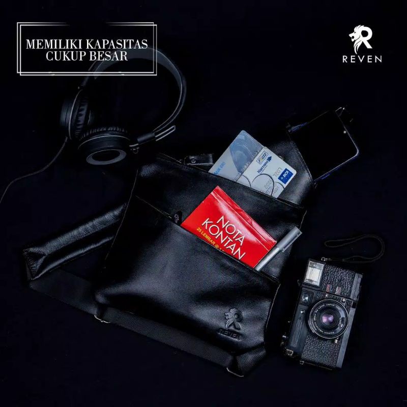 Waistbag Pria Waistbag Kulit Reven Voyager Waistbag