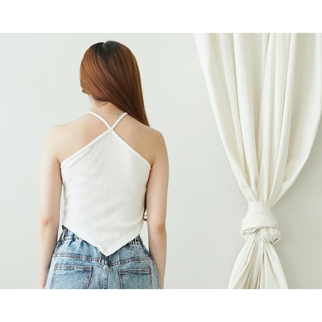 Korean Tanktop Diamond Tank Top Basic Baju Atasan Wanita 117