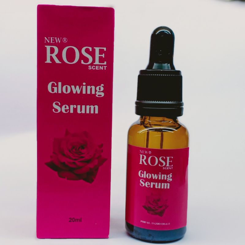 SERUM ROSE Scent Glowing Serum Pencerah Wajah 20.ml