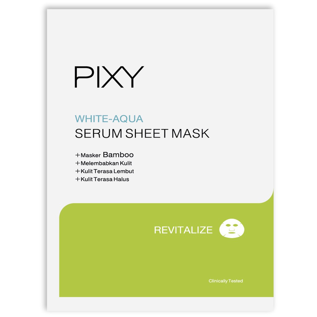 PIXY White Aqua Serum Sheet Mask