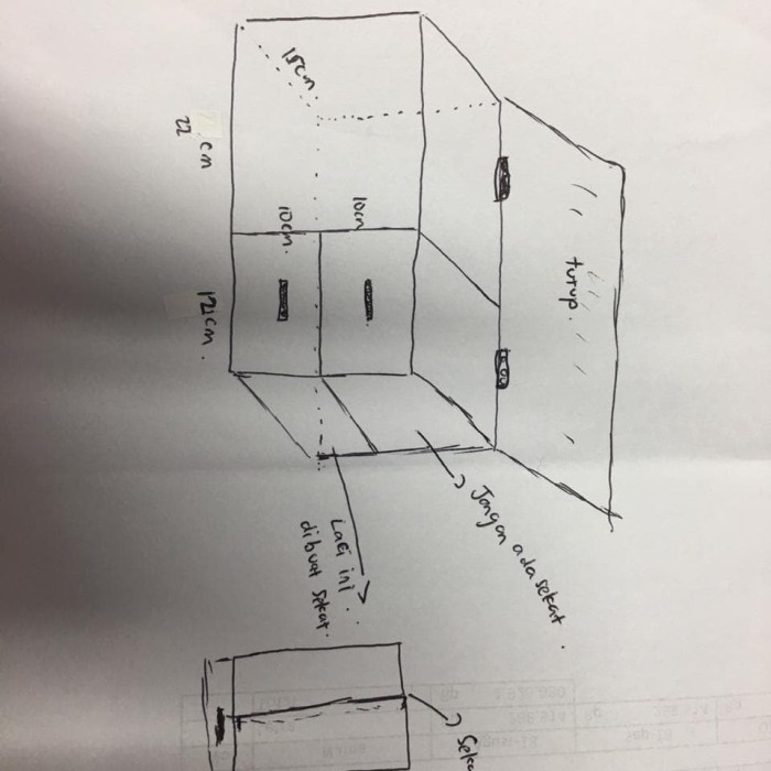 Akrilik Rak makeup custom akrilik Keren