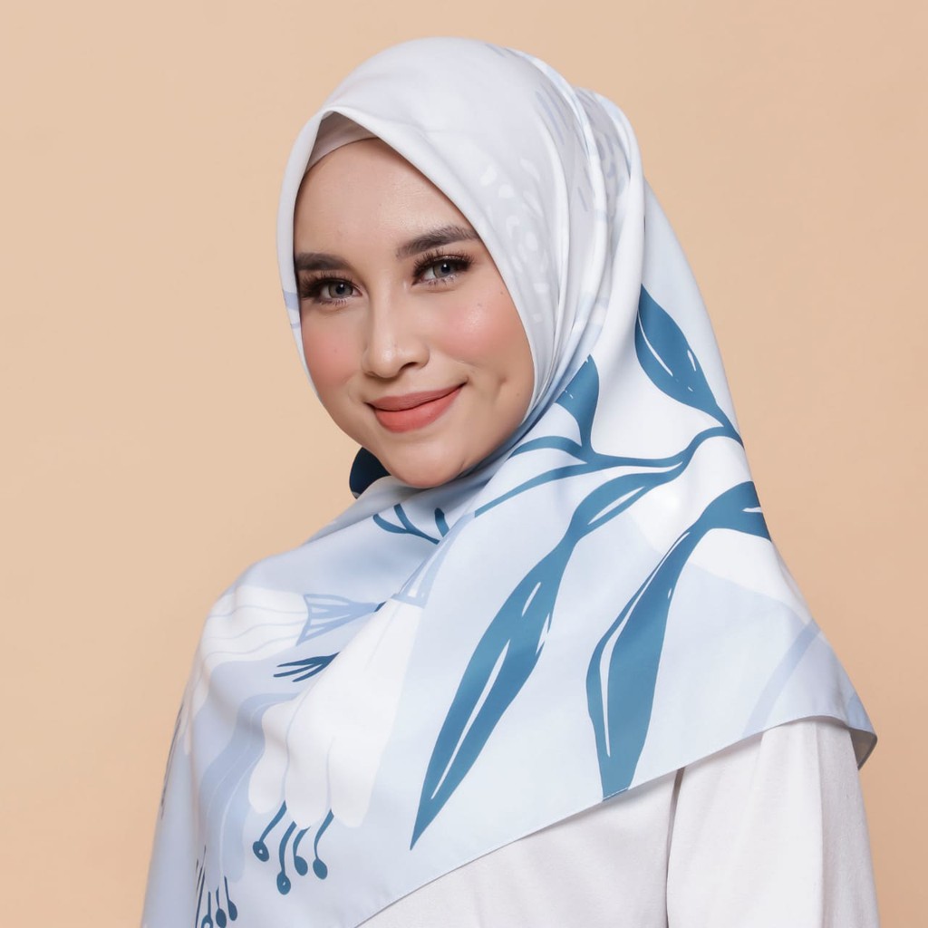 KERUDUNG SEGI EMPAT PRINTING MOTIF JILBAB SEGIEMPAT HIJAB SEGIEMPAT SCARF GYANDRA