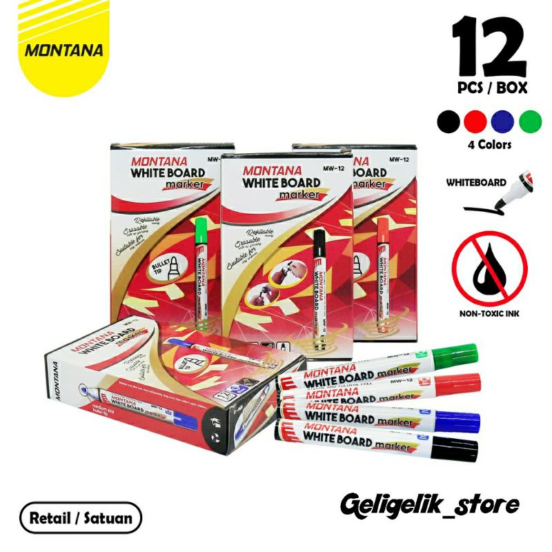 

SPIDOL WHITEBOARD MONTANA MW-12 / SPIDOL BROADMARKER