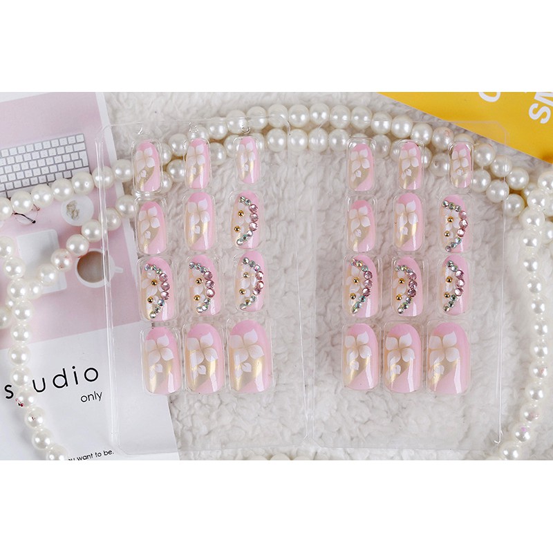 KUKU PALSU FAKE NAILS 3D FOR WEDDING (BOX) KODE AL 290