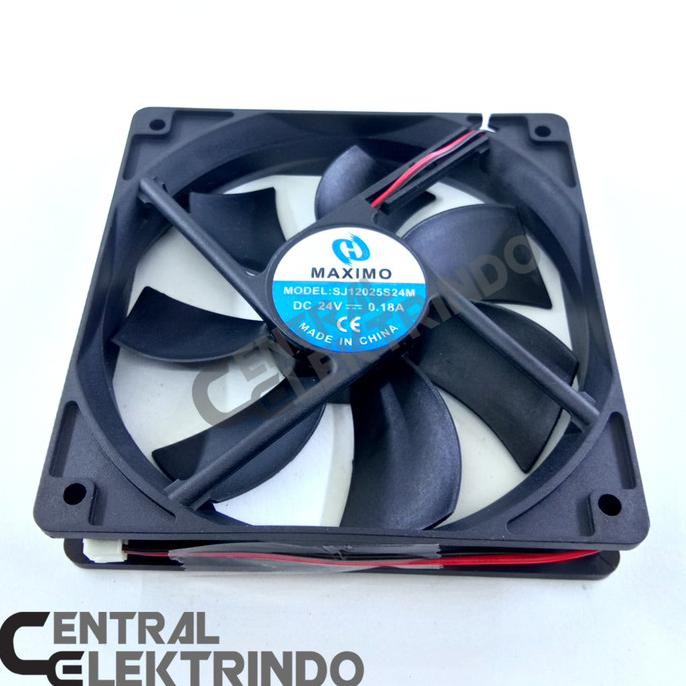 Fan Dc 24V|Kipas Dc 24V 12Cm Tebal