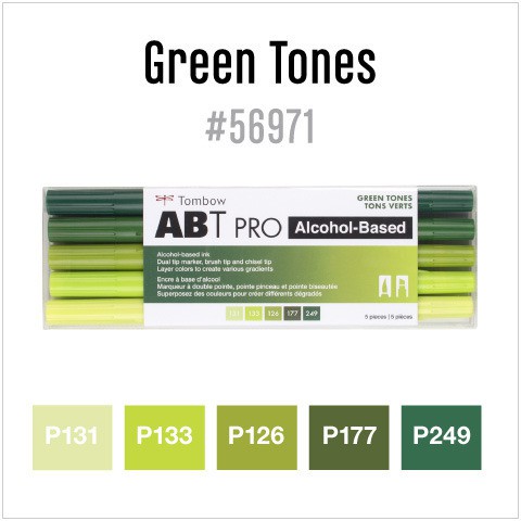 

TOMBOW COLORING BRUSH ABT PRO SET 5 GREEN