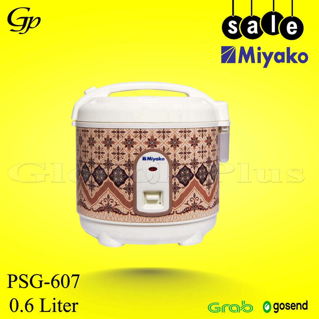 Miyako Magic com mini PSG 607 rice cooker PSG607 0,6L 0.6L batik multi