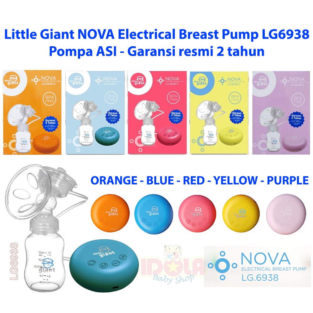 Little Giant Nova Electric Breast Pump LG6938 Garansi Resmi 2th Pompa Asi Elektrik