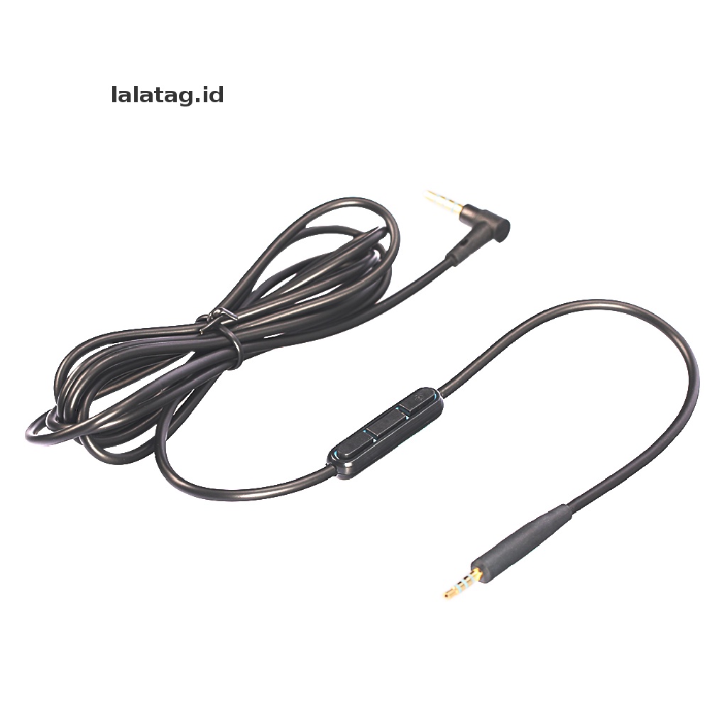 (Flyag) Kabel Audio Pengganti Dengan Mic Untuk Headphone QC25 25 Kabel Audio Pengganti Dengan Mic Nyaman Untuk Headphone QC25 25 Headset Earphone Kabel Untuk QC25