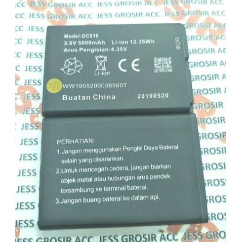 Battery Batre Baterai MODEM Andromax Mifi Smarfren M6X 4G LTE M68Z1N DC016