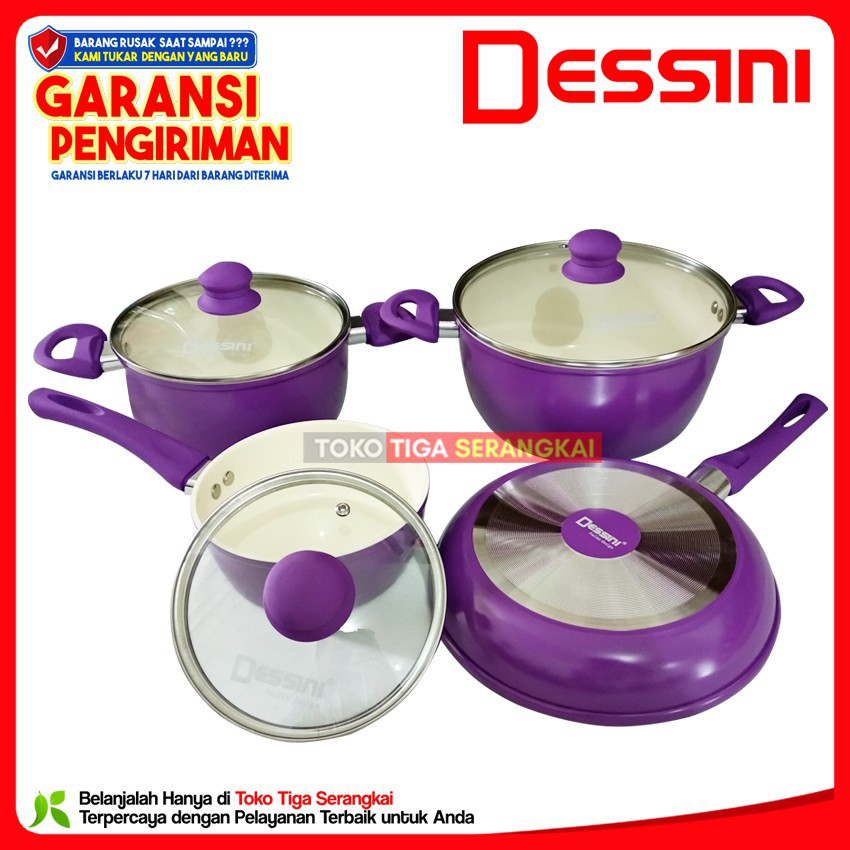 Dessini Panci Set 7 pcs