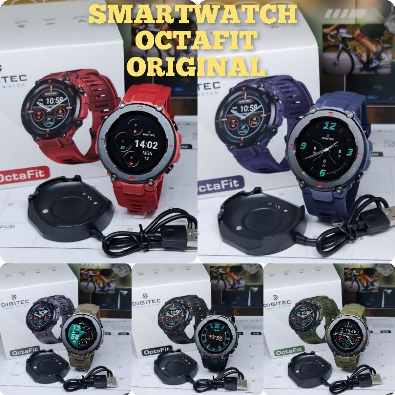 NEW ARRIVAL DIGITEC OCTAFIT  SMARTWATCH  ORIGINAL