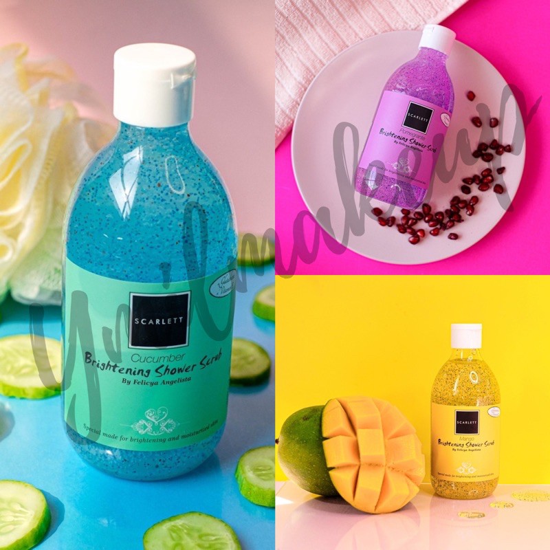 SCARLETT WHITENING SHOWER / SABUN MANDI SCARLETT