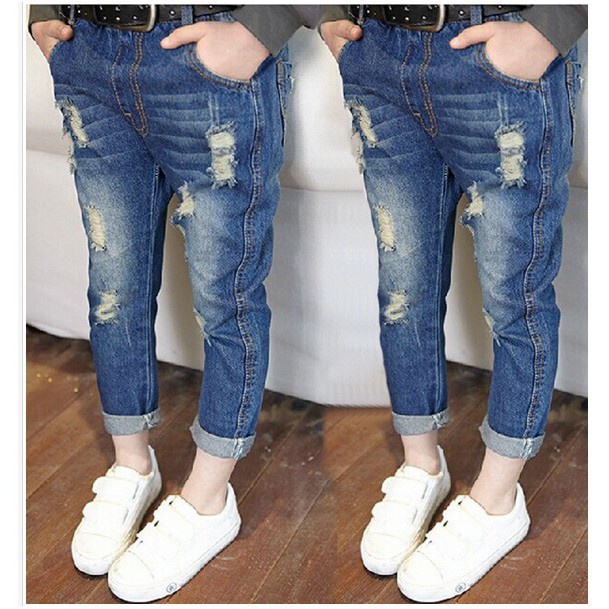 1 pcs bundling Celana Anak perempuan celana jeans anak perempuan