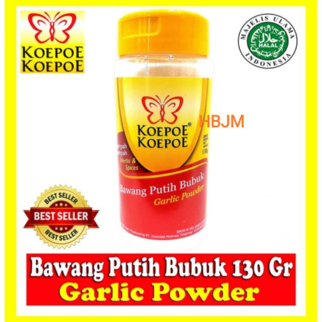 

BAWANG PUTIH BUBUK 130 GR KOEPOE KOEPOE - GARLIC POWDER