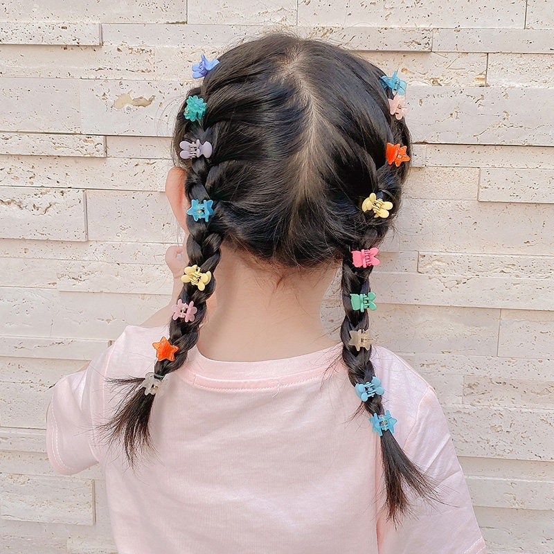 36pcs Jepit Rambut Poni Mini Untuk Anak Perempuan