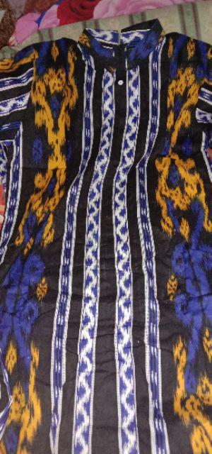 Terlaris Serut Genes Jelita Tunic Navbor Yelbor Whitbor Creambor Tunik Batik Modern