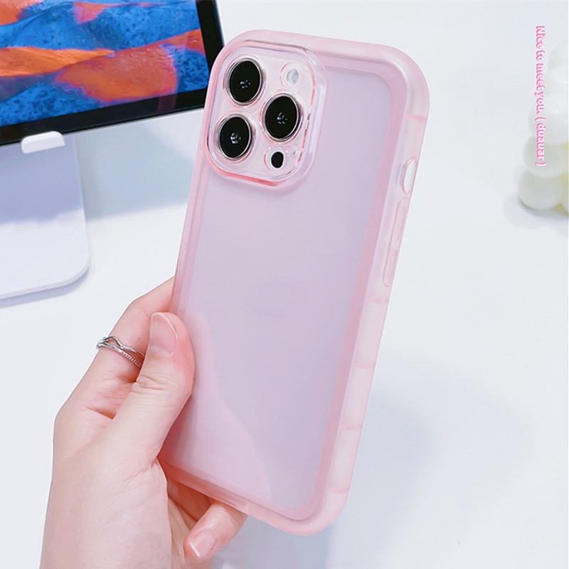 Soft Case Silikon Transparan Tahan Jatuh Untuk iPhone 13 Pro MAX 12 Pro MAX 11 Pro MAX X XS MAX XR