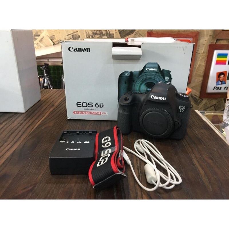 Kamera Bekas Canon Eos 6d Body Only