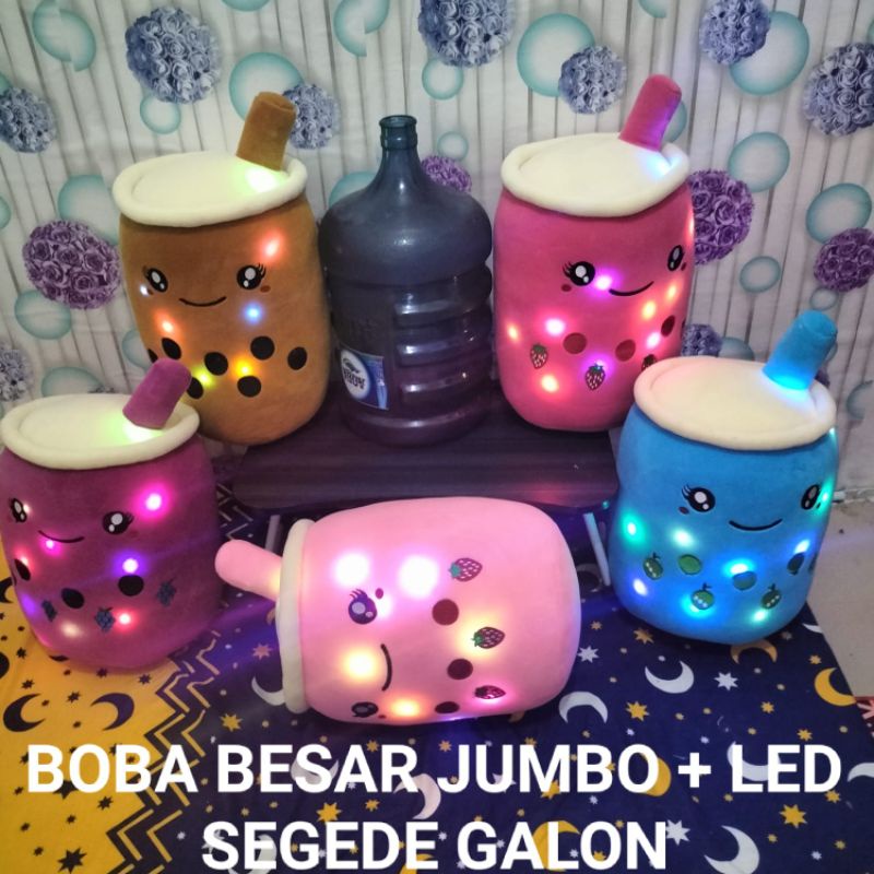 BONEKA BOBA JUMBO BESAR +LED/NYALA.