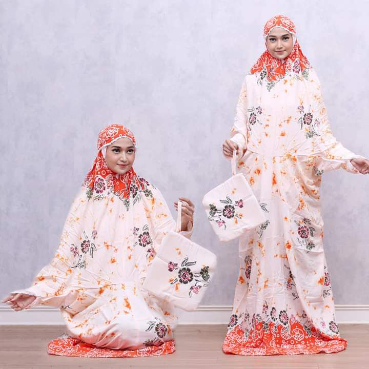 Mukena Lajuran Rayon Adem 26 / Coza Batik