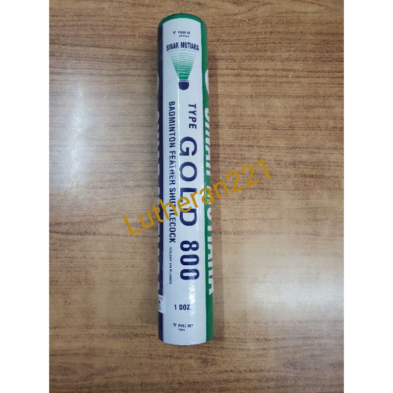 Kok Shuttlecock Badminton Bulutangkis Sinar Mutiara Gold 800