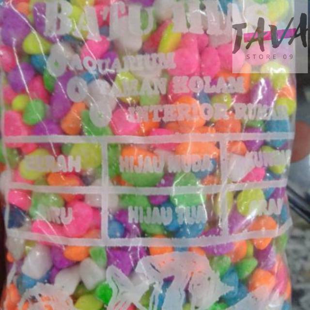 BATU HIASAN  AQUARIUM KOLAM WARNA BATU FOSFOR  BATU TAIWAN