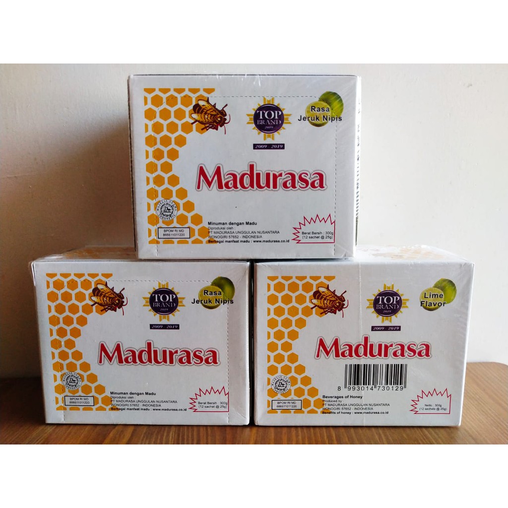 

Madurasa Jeruk Nipis sachet 25g - isi 12