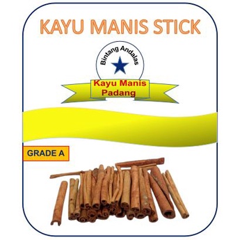 

Kayu Manis Stick Grade A (Gulung)-Padang