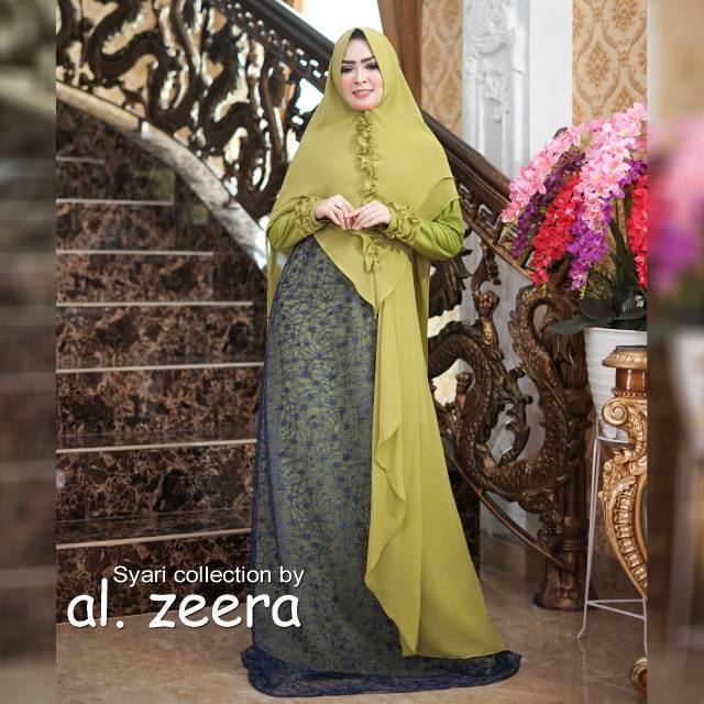 Ready ya siap kirim.. Deanara syari by al zeera ORIGINAL