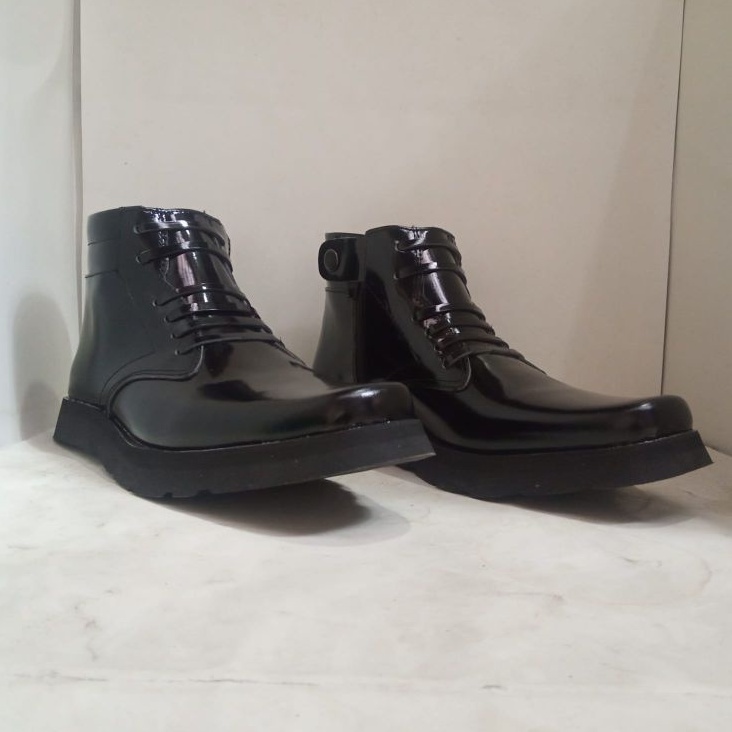 SEPATU PDH TALI MATI KULIT KILAP SWEDIAN SEPATU PDH TNI SEPATU PDH POLRI SEPATU PDH SECURITY SEPATU PDH SATPAM SEPATU DINAS PNS