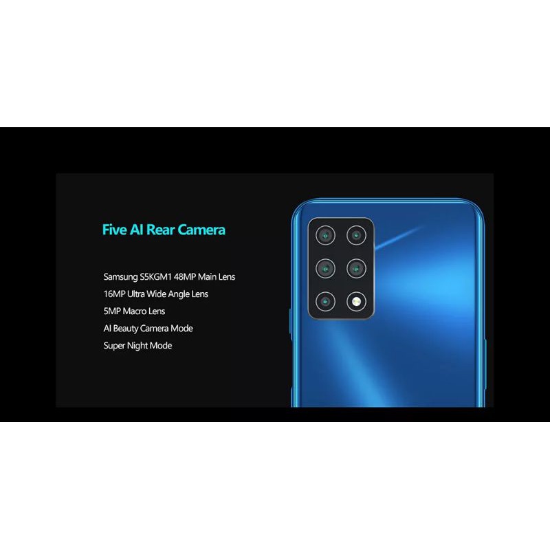 CUBOT X30 NFC 48MP Five Camera 8GB + 128GB/256GB