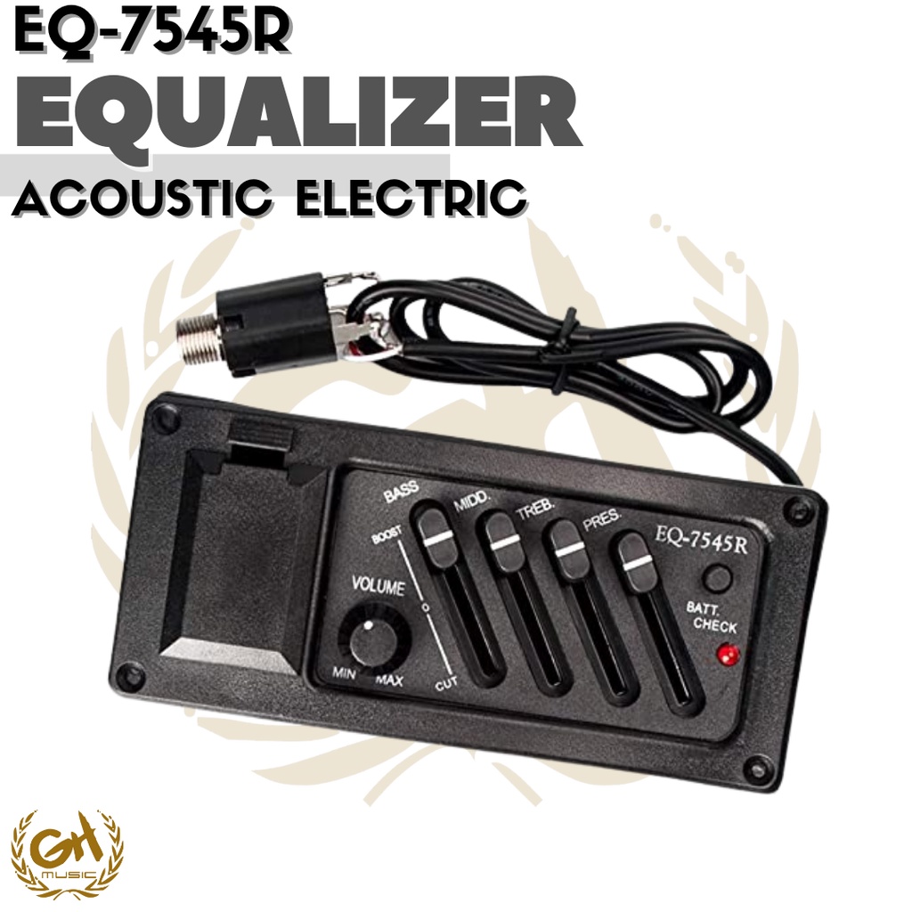 Preamp Acoustic Guitar Belcat EQ7545 R