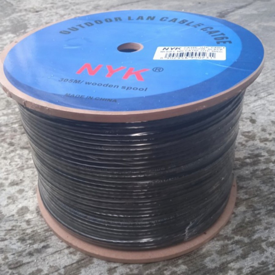 NYK Kabel LAN Outdoor UTP CAT6e 305 Meter