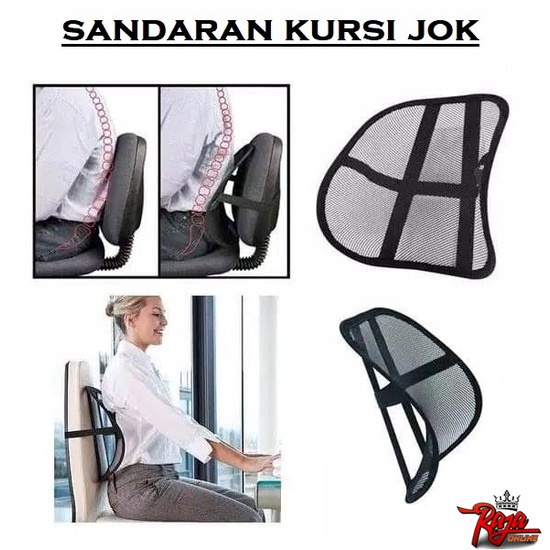 SJ10-Sandaran Penyangga Punggung Kursi Jok Mobil Pijat