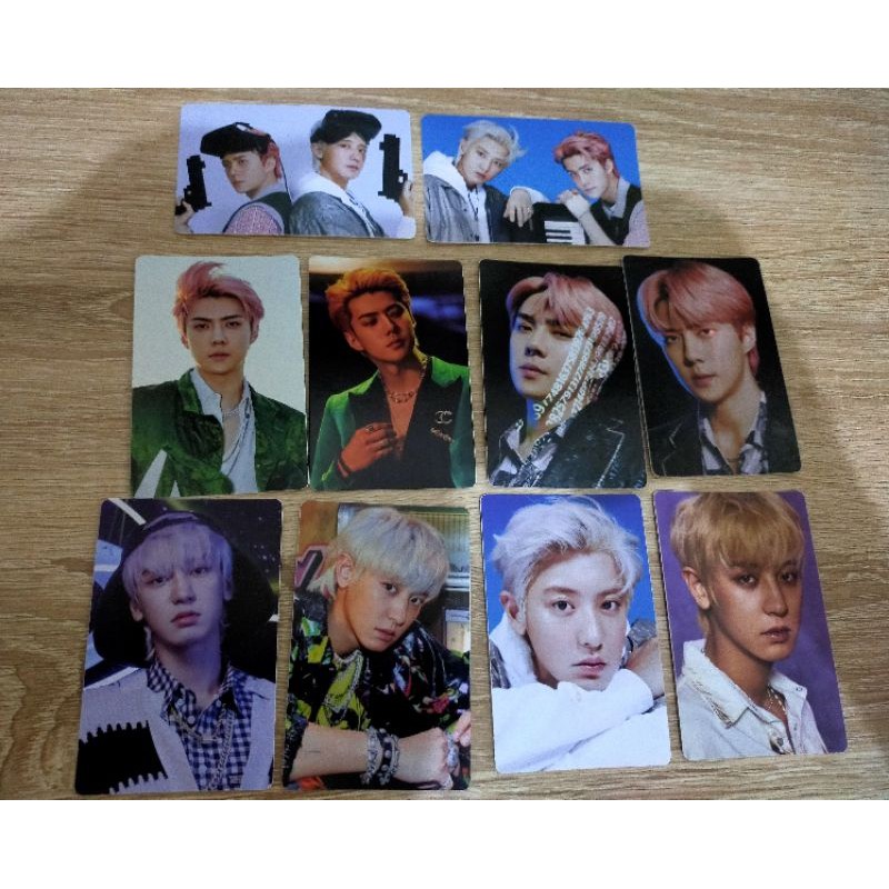 [BACA DESKRIPSI] OFFICIAL PHOTOCARD STICKER EXO SC 1 BILLION VIEWS